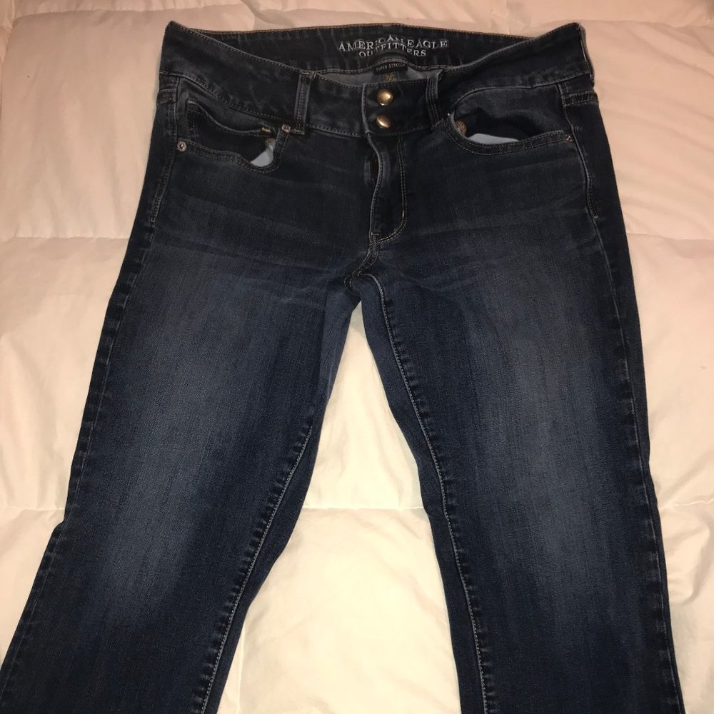 American Eagle Artist Crop Super Stretch jeans